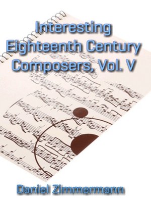 cover image of Interesting Eighteenth Century Composers, Volume V